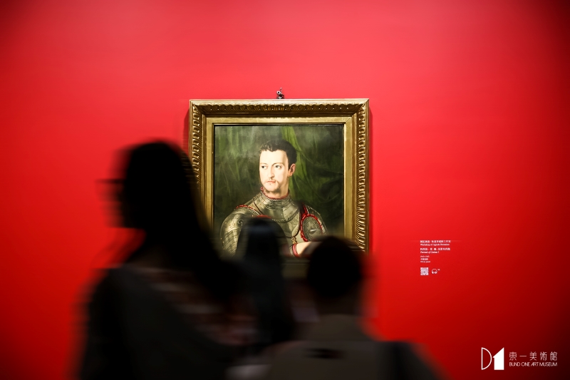 科西莫一世肖像，展览现场