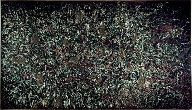 西蒙·韩泰，绘画，1957年，布面油画 ?巴黎，蓬皮杜中心
