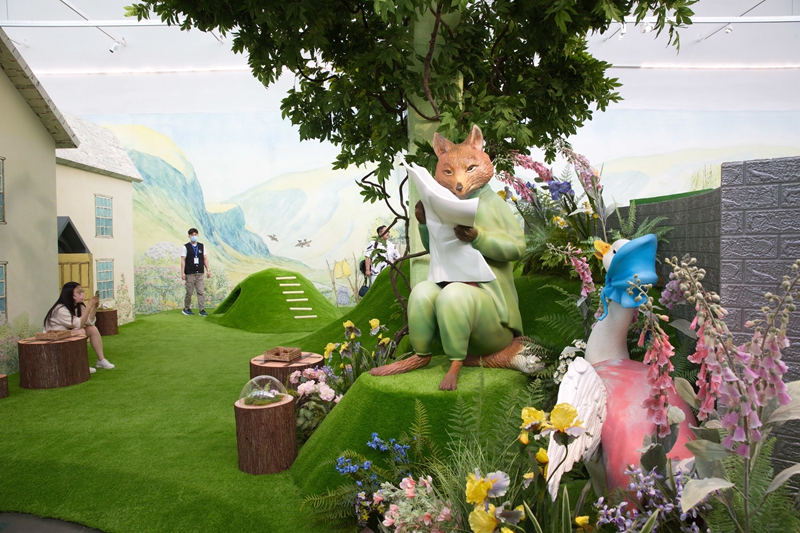 在比得兔的森林冒险，当畅销绘本被打造成互动展览