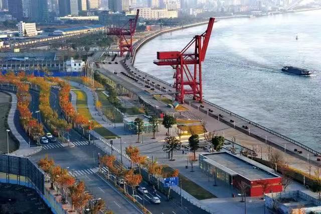 北票码头遗迹，如今成为徐汇滨江的著名旅游目的地。