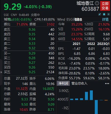 否认为特斯拉FSD提供算力中心，城地香江一度跌超5%