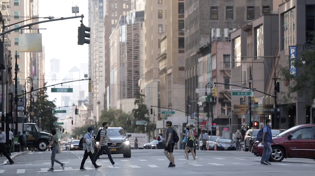 美国纽约曼哈顿街景（第一财经记者摄）