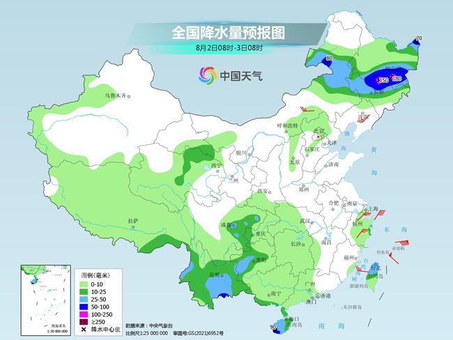 北方降雨重心将转移至东北 台风“卡努”向浙闽靠近