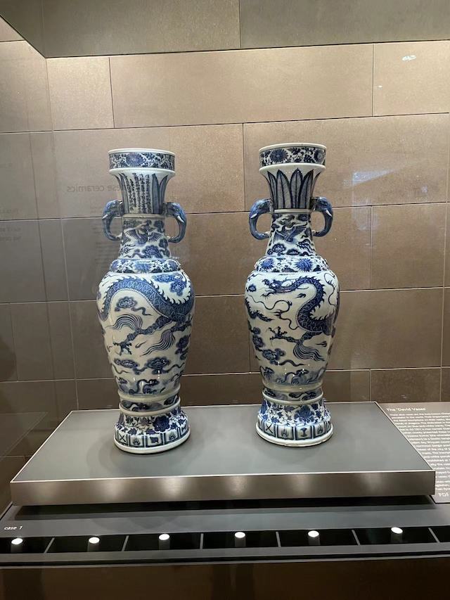 大英博物馆中来自中国的瓷器/受访者供图