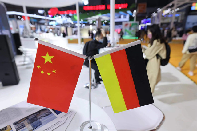 德国企业关注中国哪些领域的合作？（来源：第一财经记者摄）