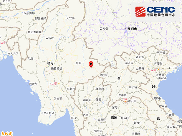 缅甸发生5.9级地震，我国云南多地震感强烈