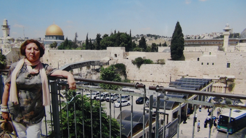 沙拉在耶路撒冷
                            受访者供图