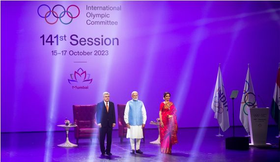 印度总理莫迪去年10月表示，印度将“不遗余力”地去争取举办2036年夏季奥运会。新华社
