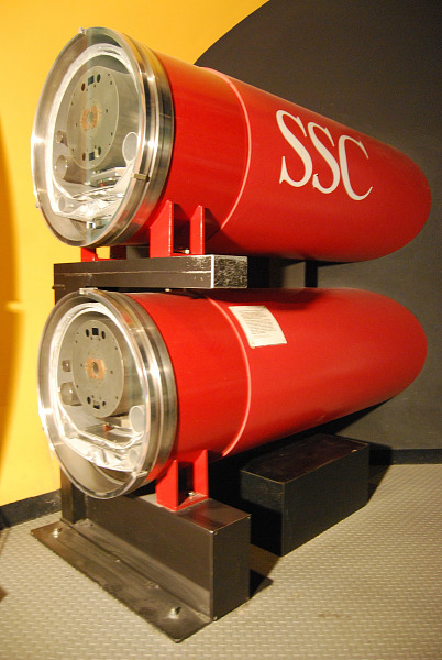 超导超级对撞机截面模型 ©美国国家历史博物馆(National Museum of American History)